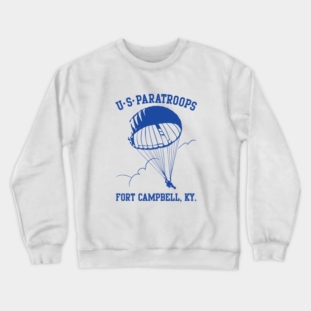 Mod.3 United States Paratroopers Fort Campbell Crewneck Sweatshirt by parashop
